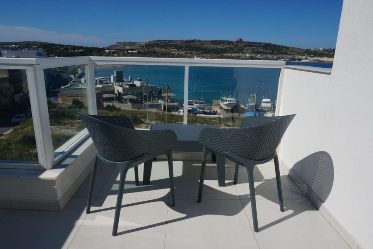 Sea View Penthouse Mellieha Bay Lejlighed Eksteriør billede