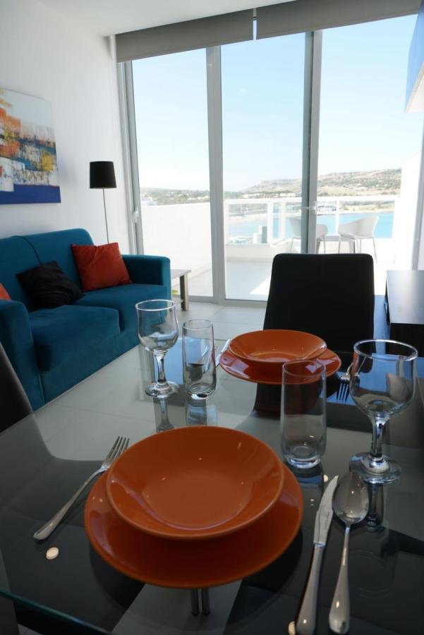 Sea View Penthouse Mellieha Bay Lejlighed Eksteriør billede